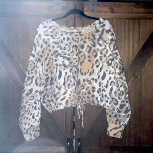 Cheetah sweatshirt